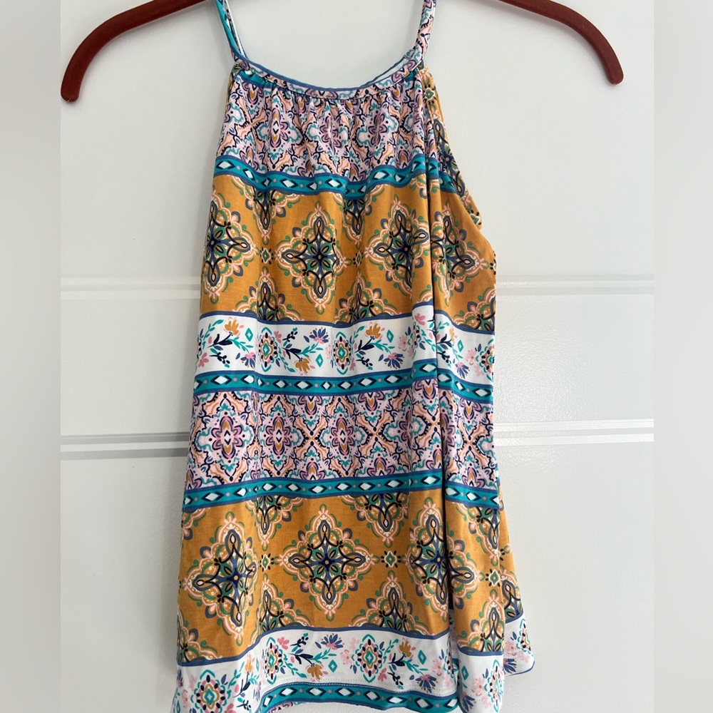 Girls boho style tank top